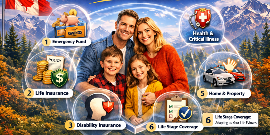 Canadian Family Protection - The 6 Layers of Protection Every Canadian Family Needs